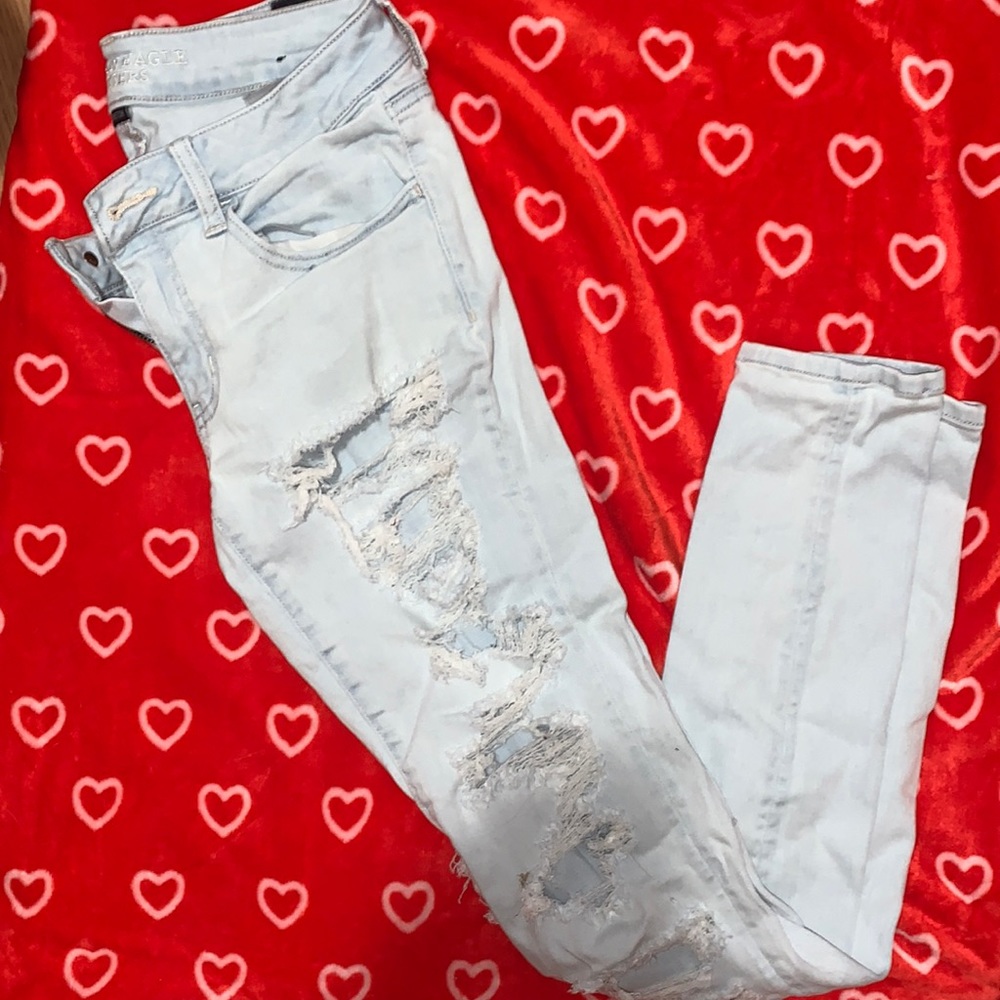 American Eagle Super Low Rise Jegging